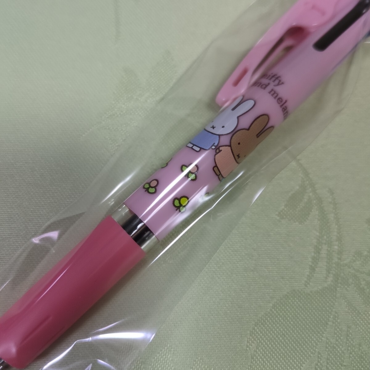 ★ミッフィー★ジェットストリーム★3色ボールペン★ピンク・淡濃★メラミーと拍卖