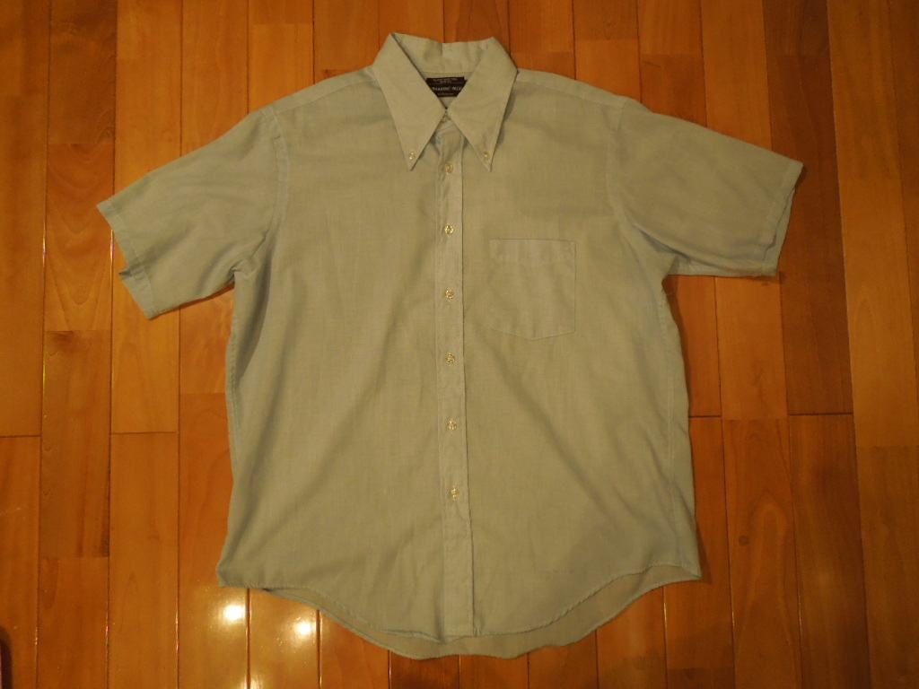 JCPenney 70'sヴィンテージ 半袖ボタンダウンシャツ サイズ17(XL)拍卖