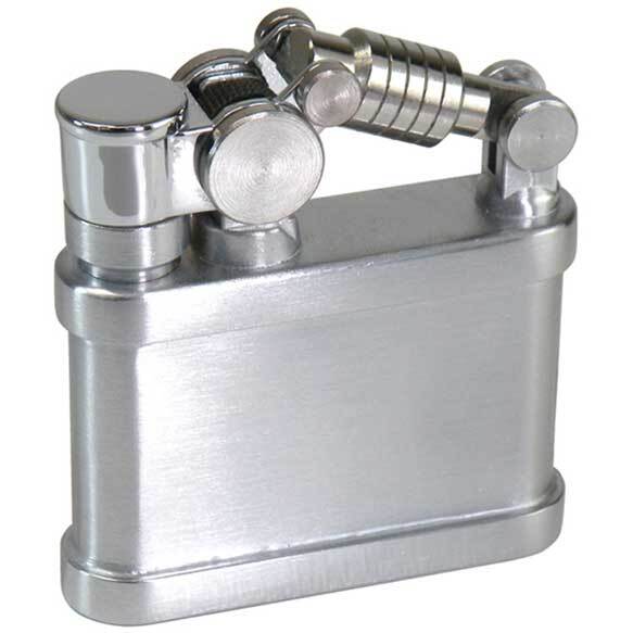 日本製サスペンション式オイルライター デューク 1 ペンギンライター クロームサテン/2024x1本/送料無料拍卖