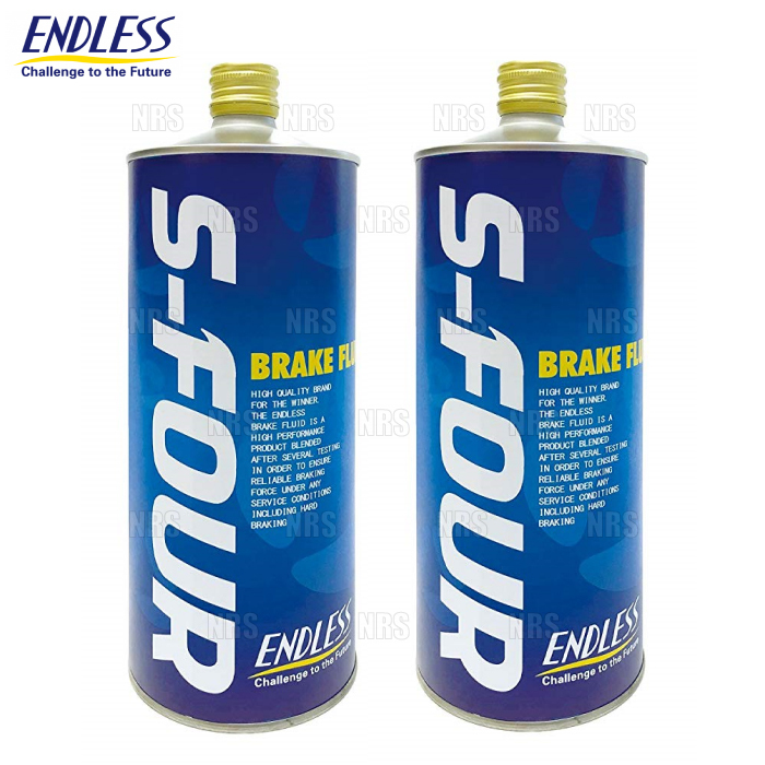 ENDLESS エンドレス S-FOUR ブレーキフルード DOT4 1.0L 2本セット (OSFOUR2-2S拍卖
