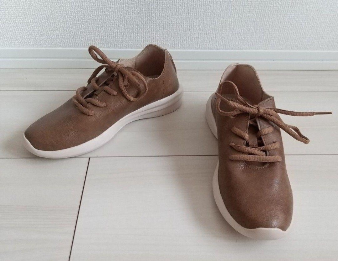 ◯(664)SMARTWALK ブラウン シューズ (23.0cm)拍卖