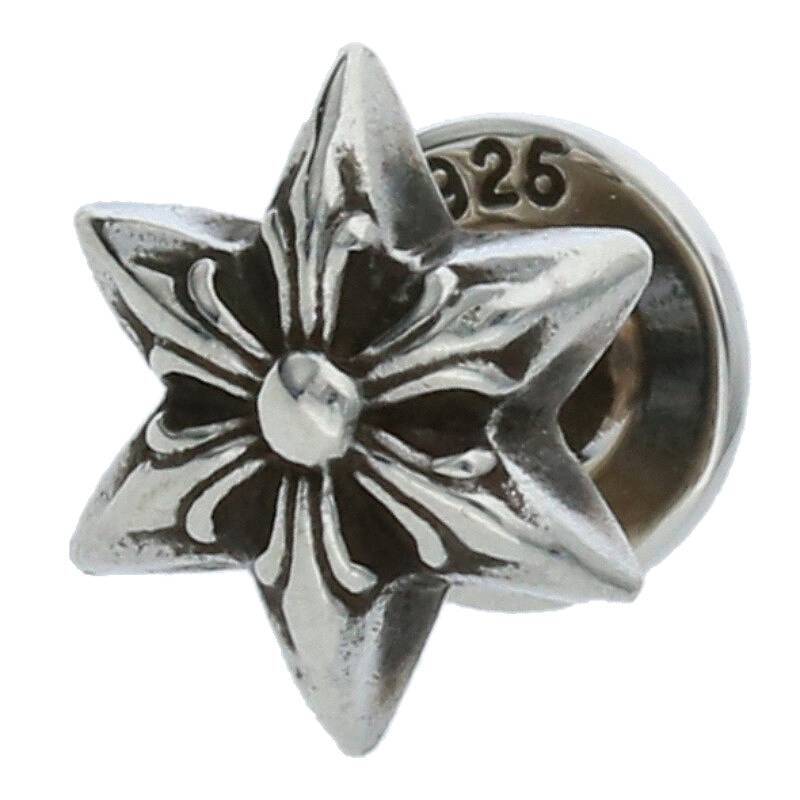 クロムハーツ ピアス スタースタッド シルバーピアス 中古 OS06拍卖