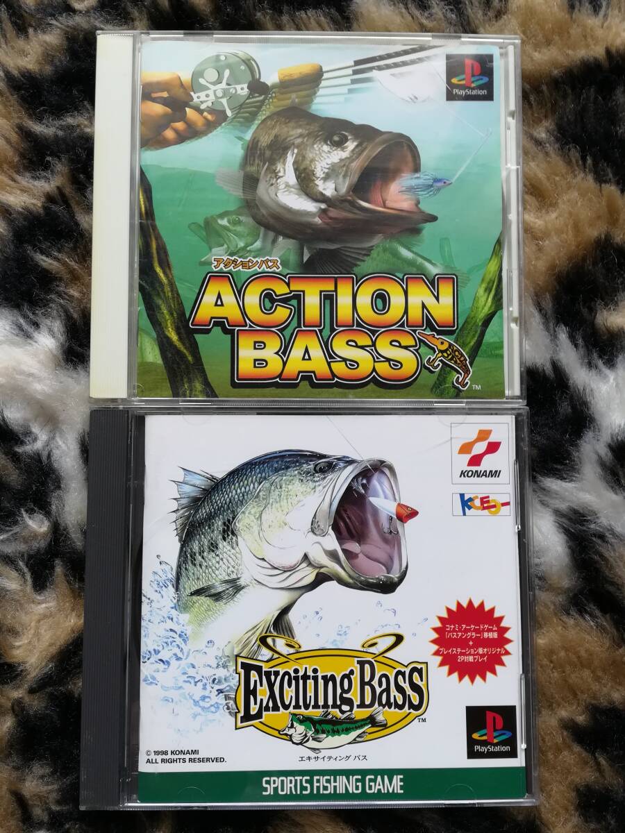 【中古・盤面良好・動作確認済み】PS エキサイティングバス&アクションバス 同梱可拍卖