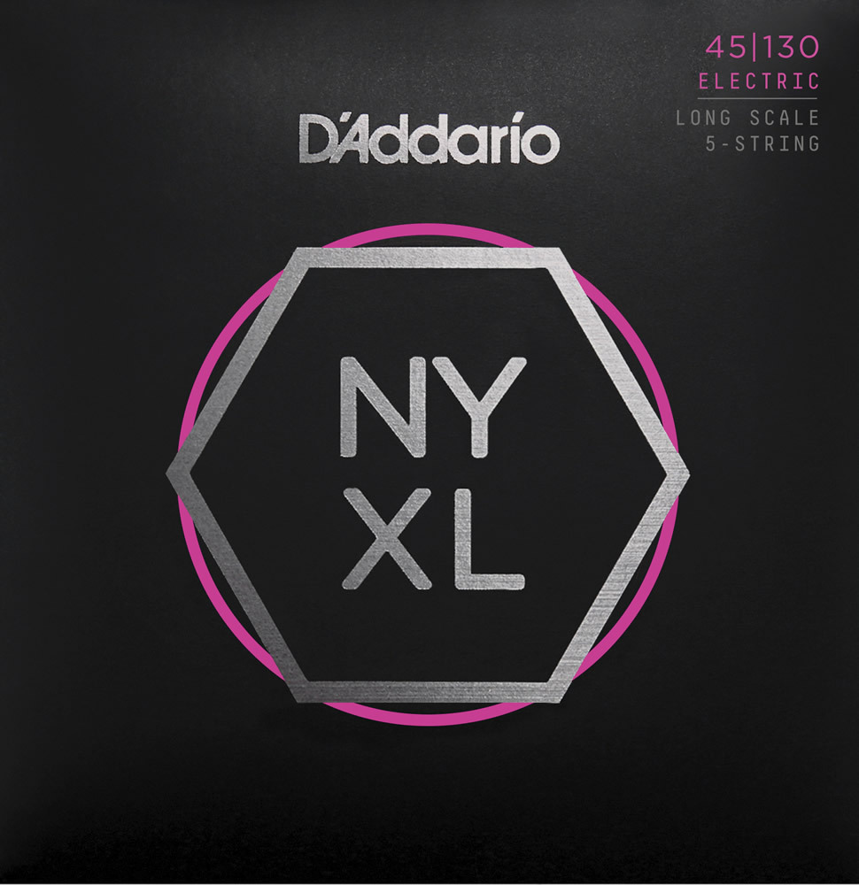 【エレキベース弦】 ダダリオ D'Addario NYXL45130 Long Scale Regular Light 5-String 45-130 5弦拍卖
