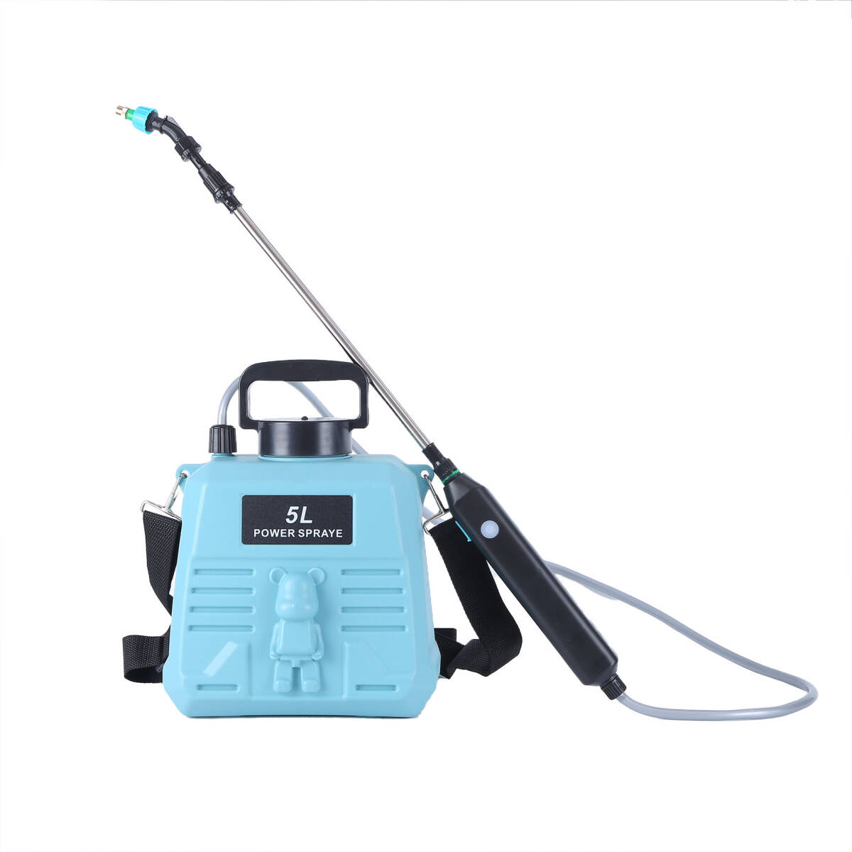 噴霧器 電動 充電式 電動 88cm 伸縮式 噴霧器 5L 肩掛け式 バッテリー式 USB充電 小型 軽量 静音拍卖