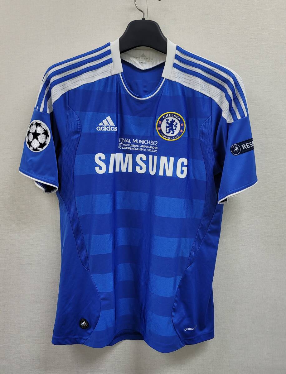 11-12 チェルシーCFC Chelsea(H)#9 F・トーレス TORRES 半袖 adidas正規 UEFA CL決勝戦仕様 M-2拍卖
