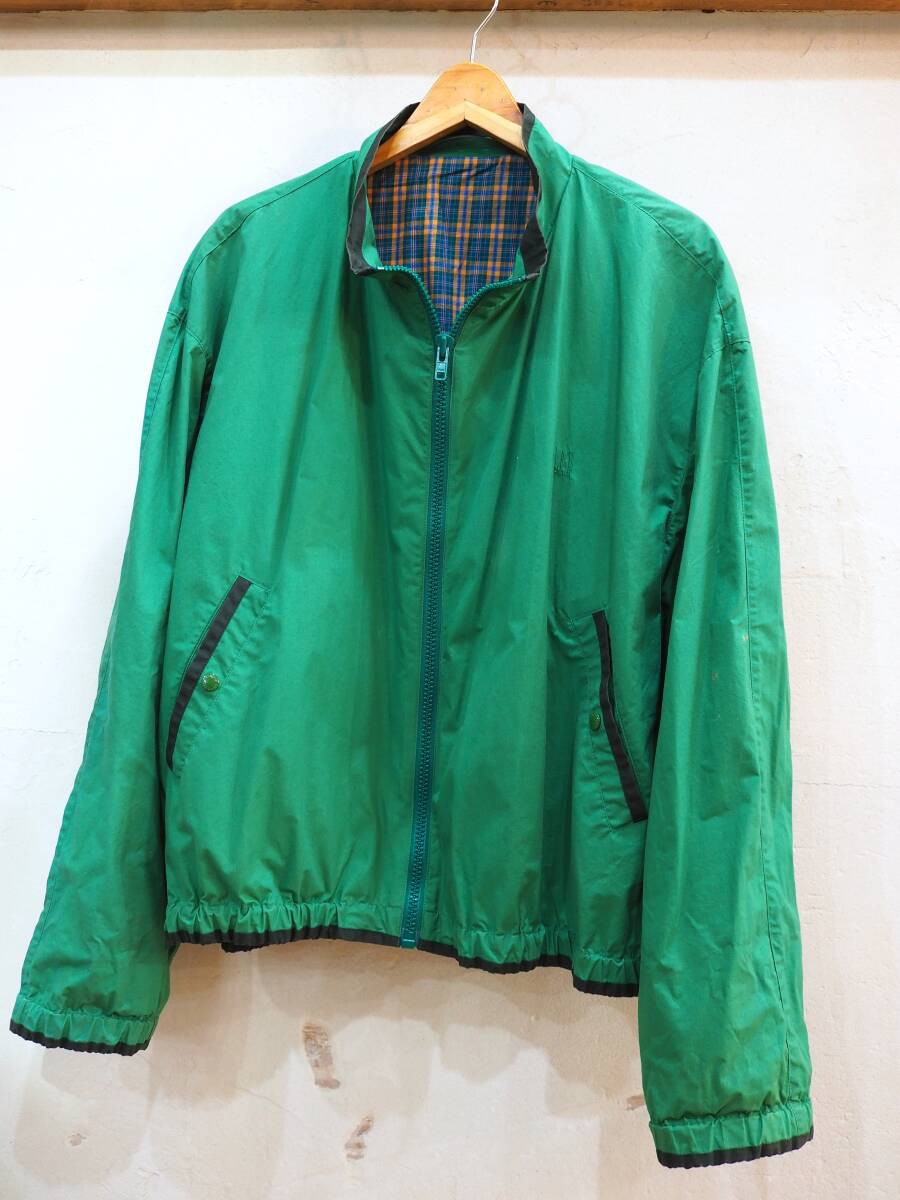 ◆dunhill(ダンヒル)コットン ブルゾン グリーン ポルトガル製(M)◆拍卖