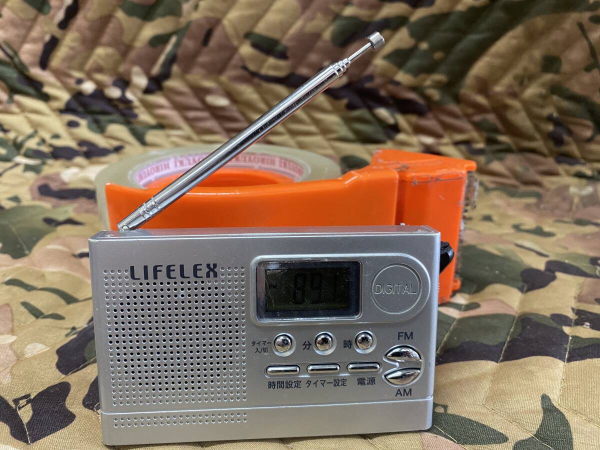 J5768 コーナン デジタル AM/FMポケットラジオ KMG08-4987 受信OK拍卖