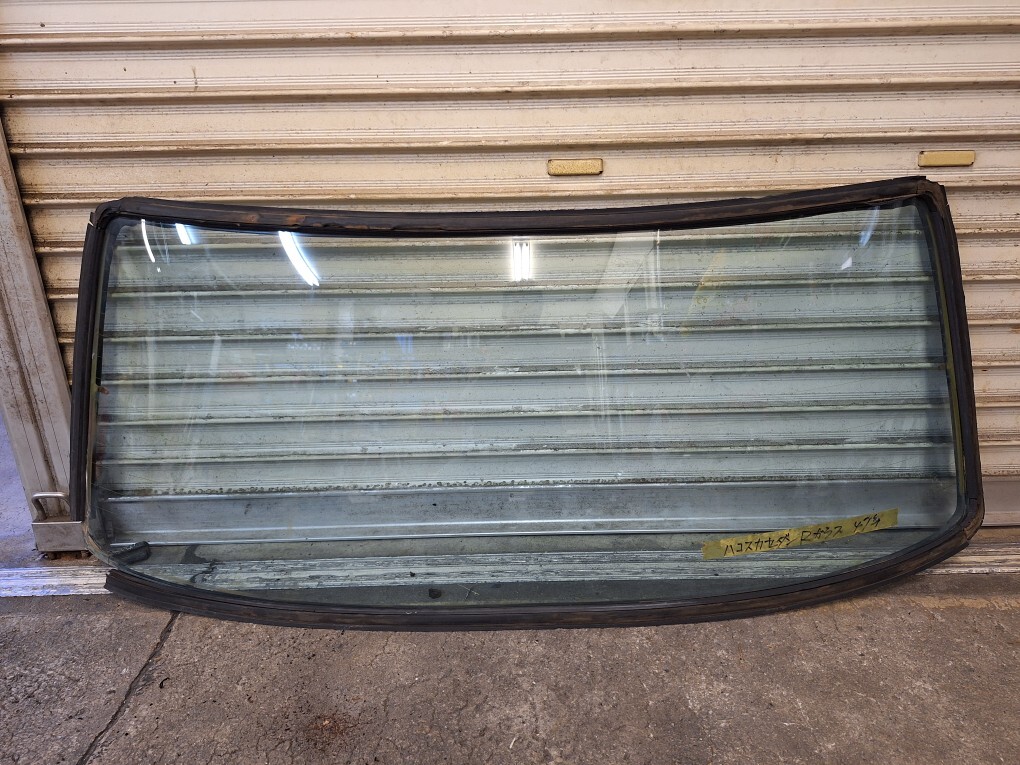 ハコスカ スカイライン 4ドア用 リアガラス No.ki拍卖