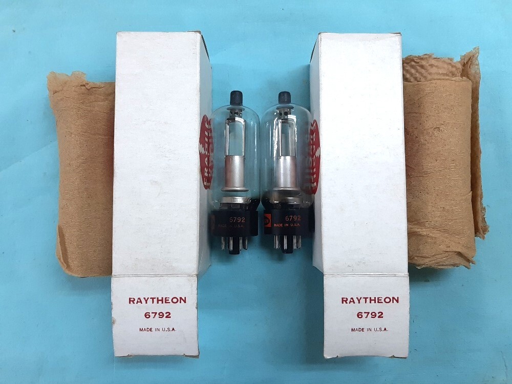 即決あり■6792 Raytheon ビームパワー管 1本+おまけ1本拍卖