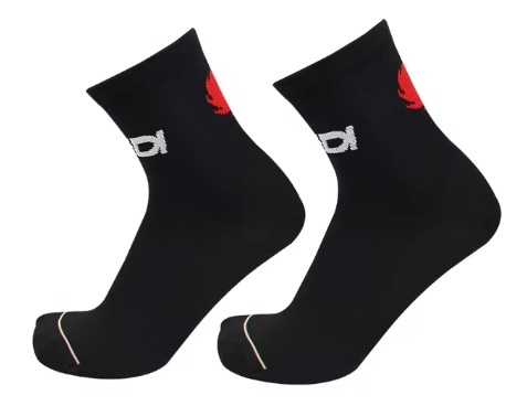 男性と女性のための通気性のあるプロスポーツソックス,ロードサイクリングソックス 色: Black 2足拍卖