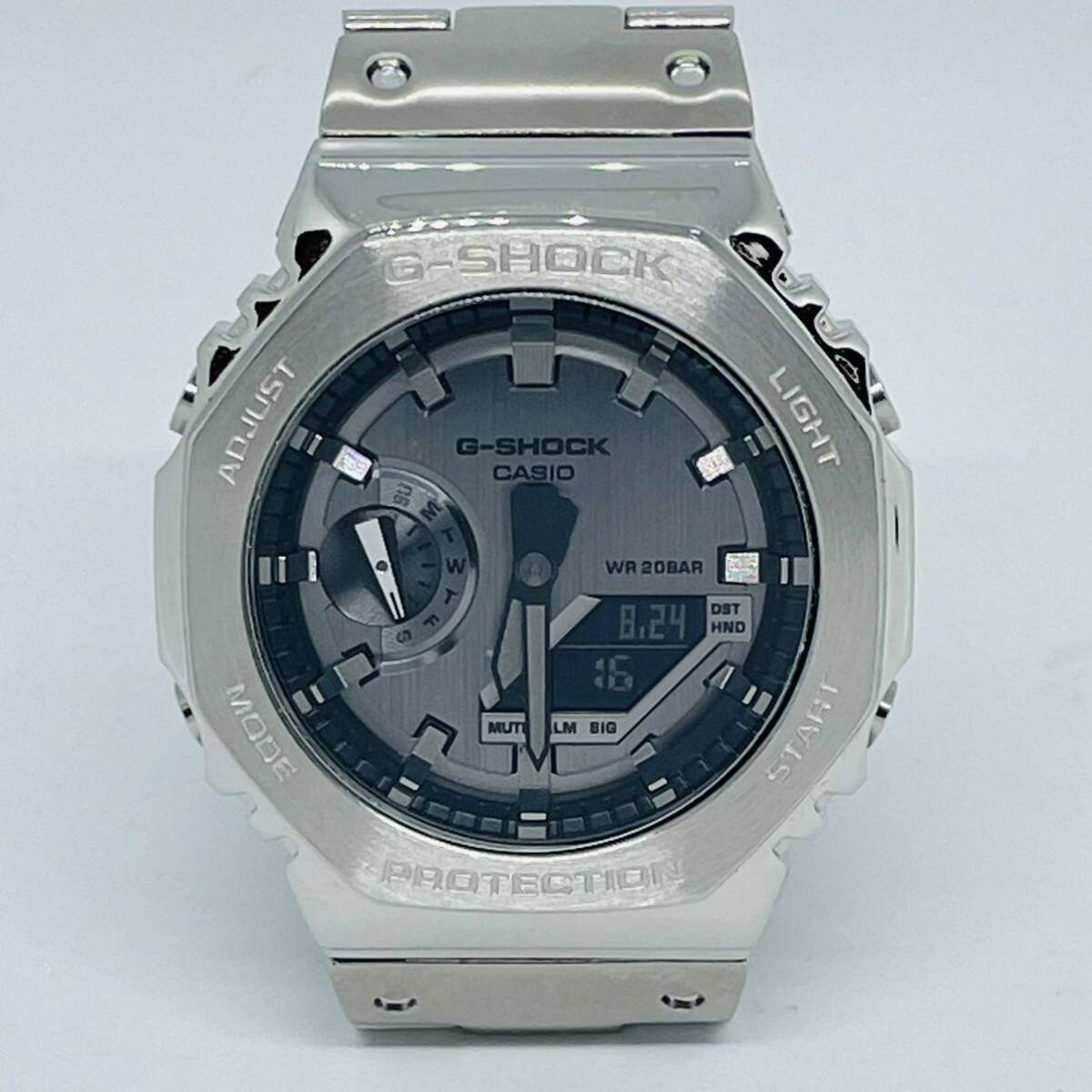 CASIO G-SHOCK GM-2100 メタルブレスレットカスタム拍卖