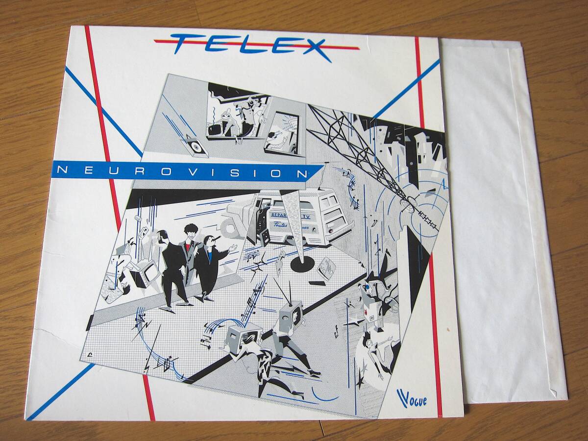 □ TELEX NEUROVISION 米盤オリジナル盤厚 美盤 両面STERLING刻印拍卖