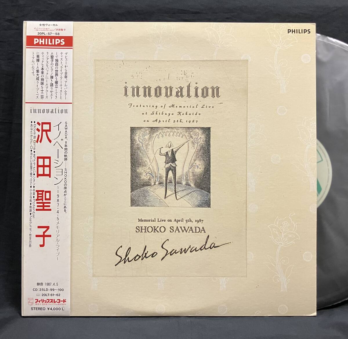 LP【沢田聖子:Innovation イノベーション】Shoko Sawada拍卖