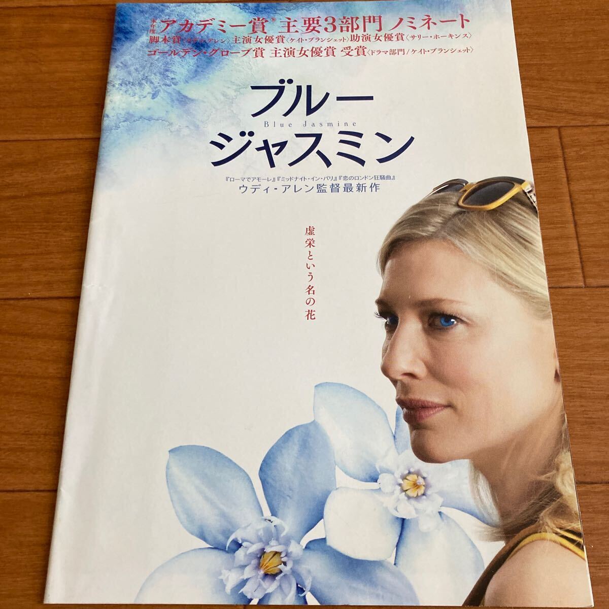 プレスシート「ブルージャスミン」ケイト・ブランシェット アレック・ボールドウィン サリー・ホーキンス ウディ・アレン監督作拍卖