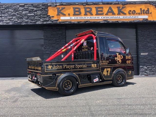 ハイゼットジャンボ500 前期用 サイドステップ+オーバーフェンダーVer.1(リアのみ)セット kbreak ケイブレイク ケーブレ S500P S510P拍卖