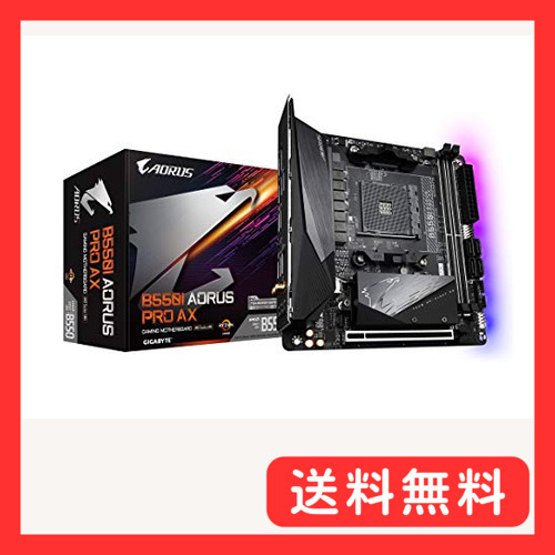 GIGABYTE B550I AORUS PRO AX Rev.1.xマザーボード MiniITX [AMD B550拍卖