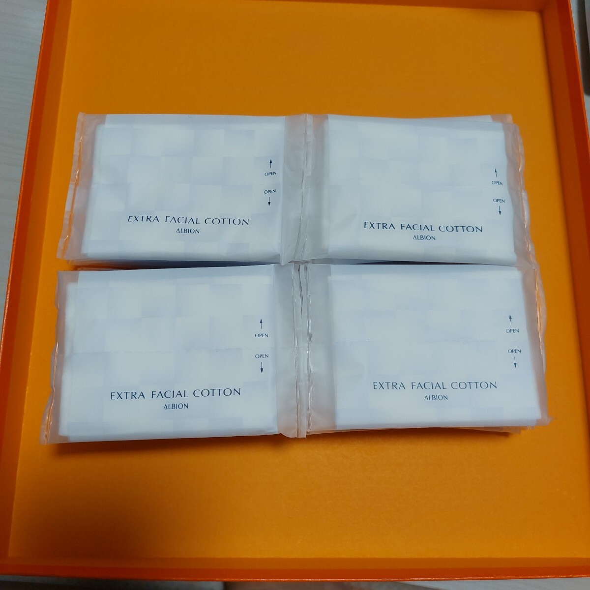 ALBION★アルビオン★エクストラ フェイシャルコットン★2枚入×20袋★綿100%★サンプル拍卖