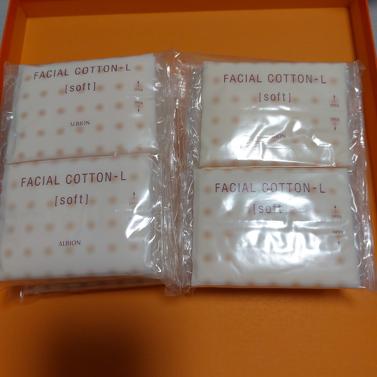 ALBION★アルビオン★フェイシャルコットン L(ソフト)★2枚入×40袋★綿100%★サンプル拍卖