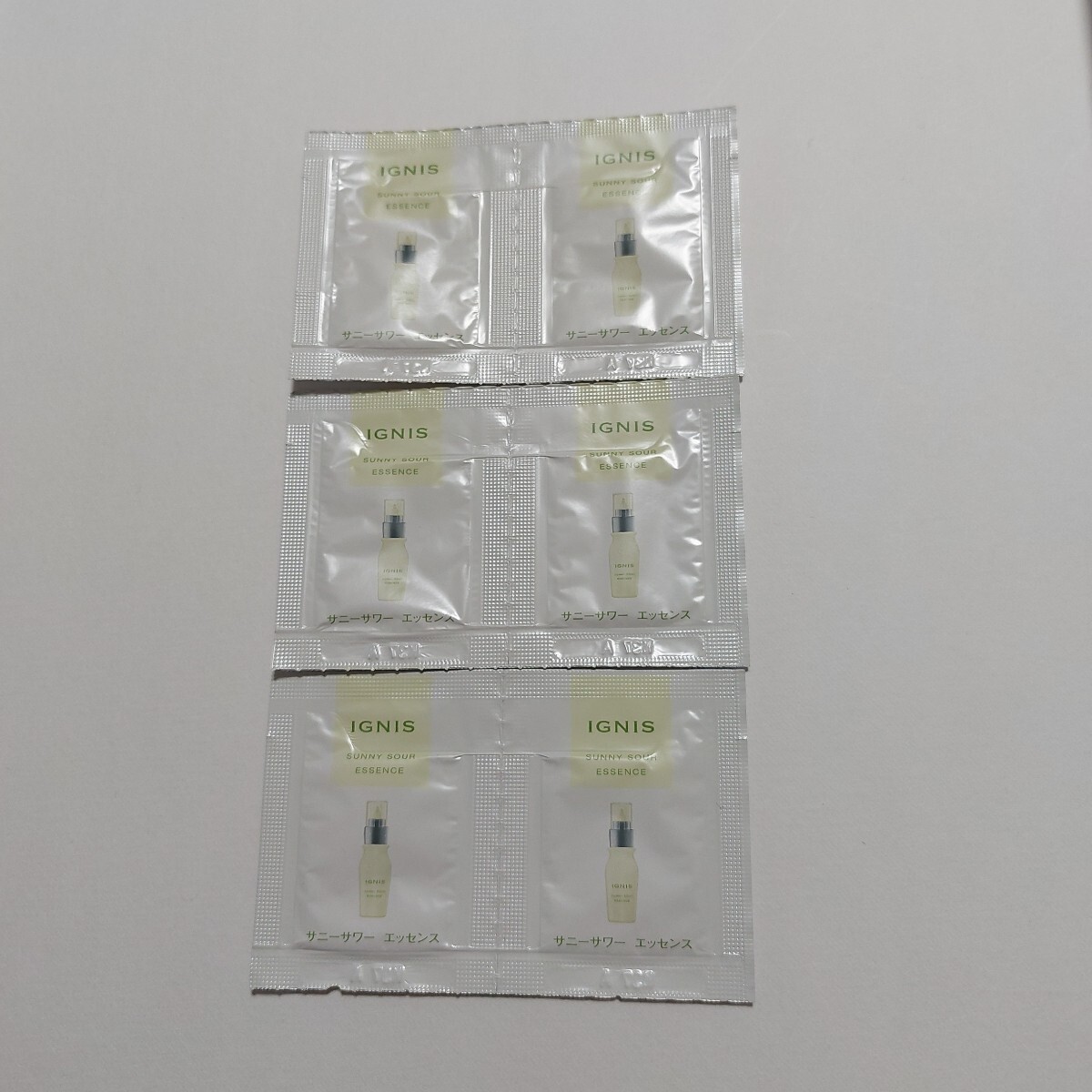 IGNIS★イグニス★サニーサワー エッセンス★美容液★0.6ml×6包★サンプル拍卖