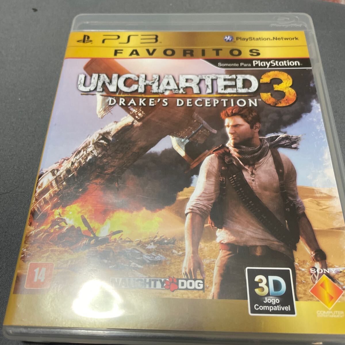 アンチャーテッド砂漠に眠るアトランティス PS3ソフト 海外版 中古拍卖