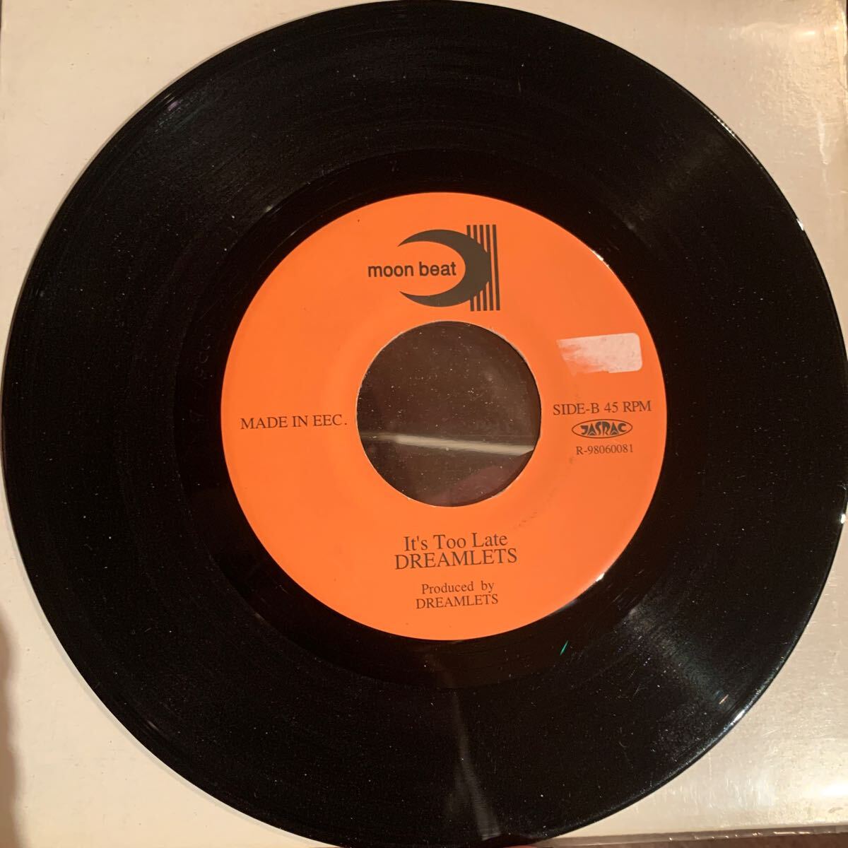 EP【良品】レア 人気 名曲カバー DREAMLETS Gonna Love Till End Of Time / It's too late ドリームレッツ Japanese lovers reggae 45's拍卖