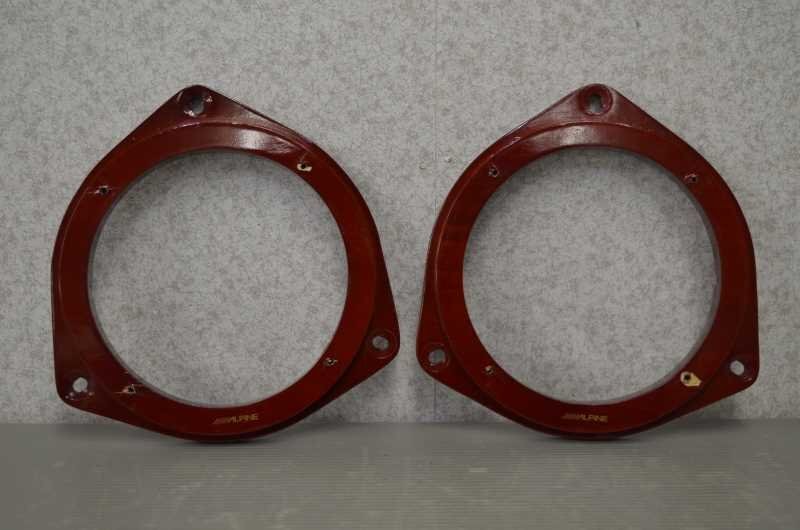 フィット ハイブリッド 前期(GP1) 社外 Alpine アルパイン 破損無 取付OK インナーバッフル 内径 約14cm 2個セット s014257拍卖