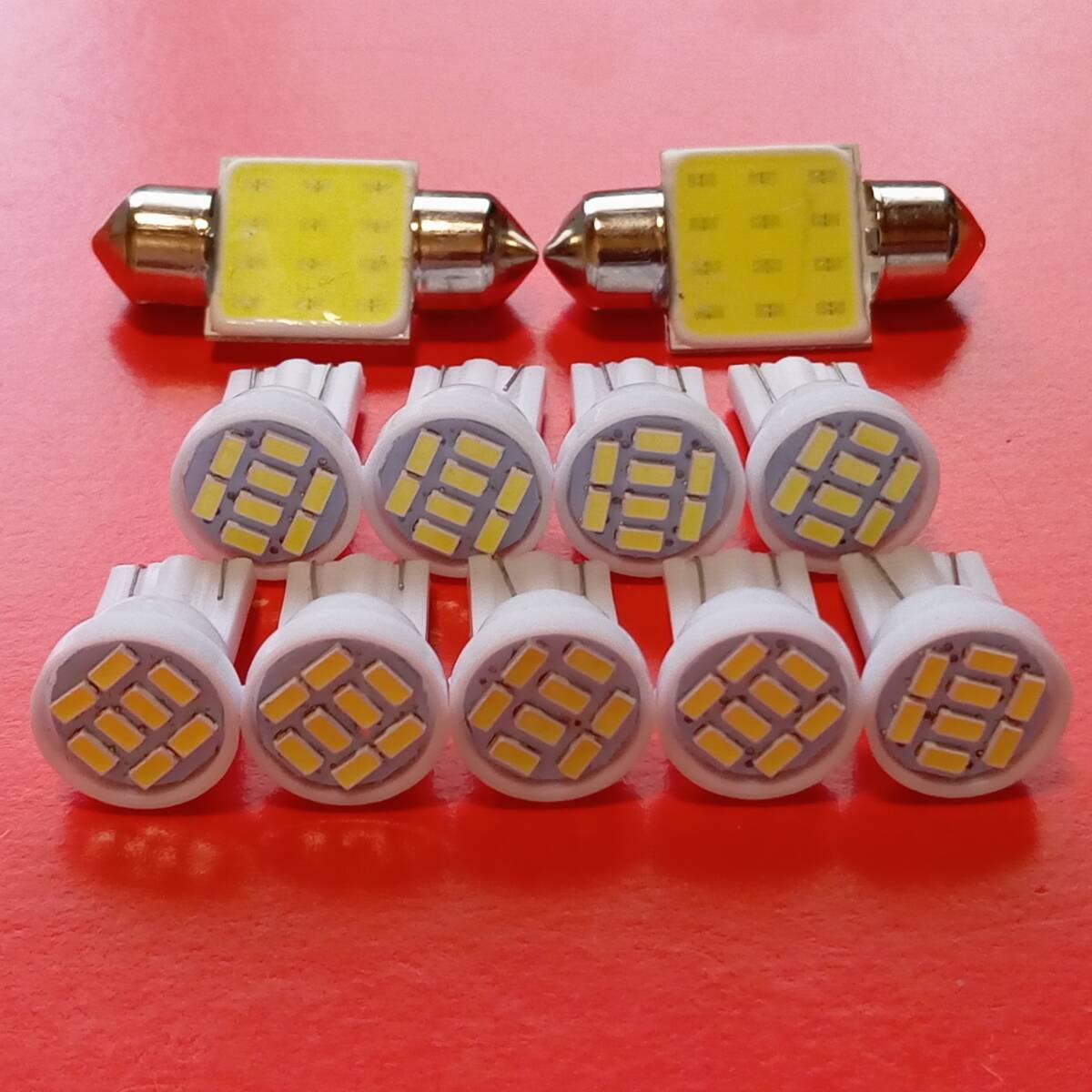 爆光!エリシオン RR1・2・3・4 純正球交換用 LED ルームランプ バルブ11個セット 室内灯 車内照明 読書灯 ウェッジ球 ホンダ /8/t31拍卖