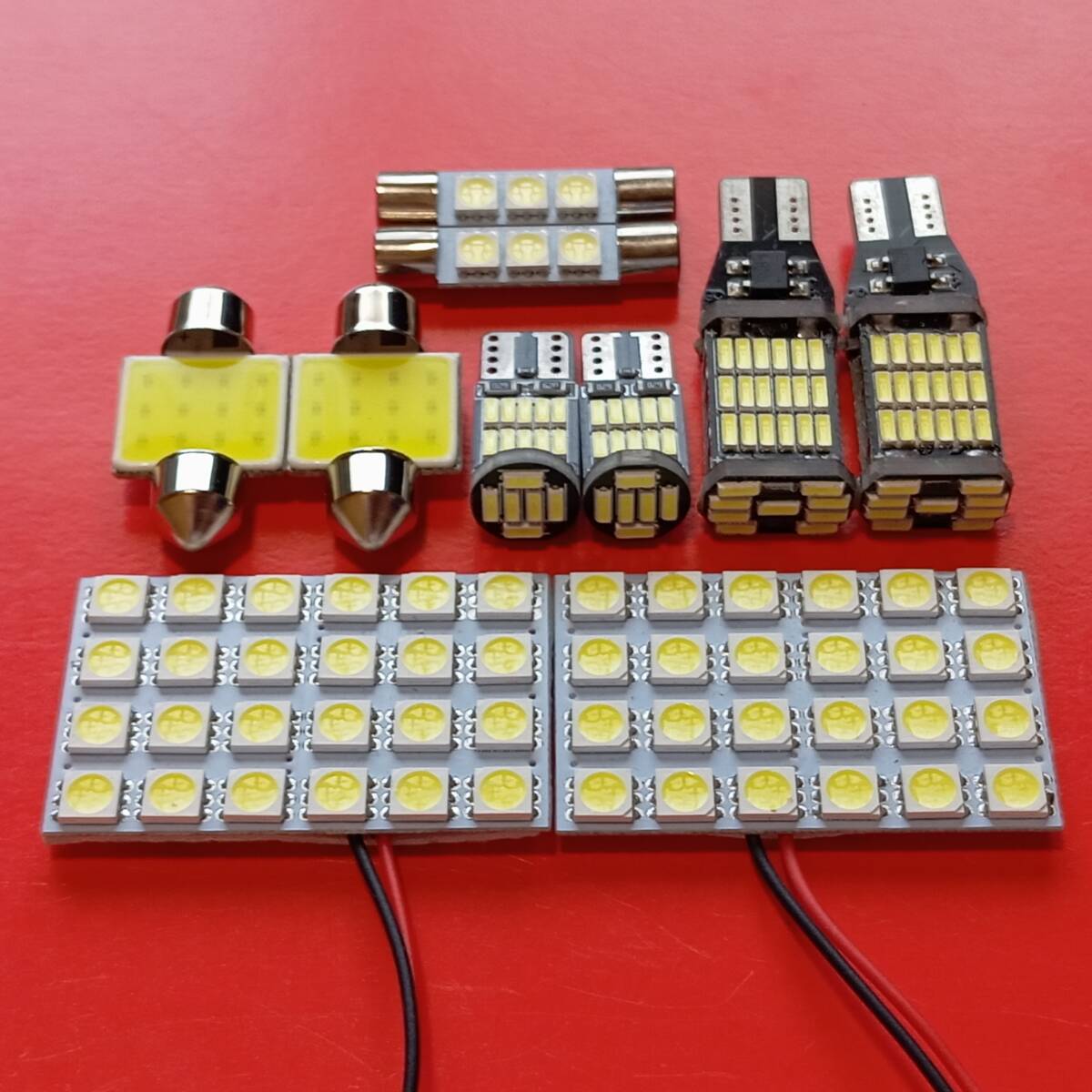 アウトランダー PHEV GG2W 超爆光 T10 LED ルームランプ バックランプ ナンバー灯 10点セット 三菱 /s24/45/26/t31/f3拍卖