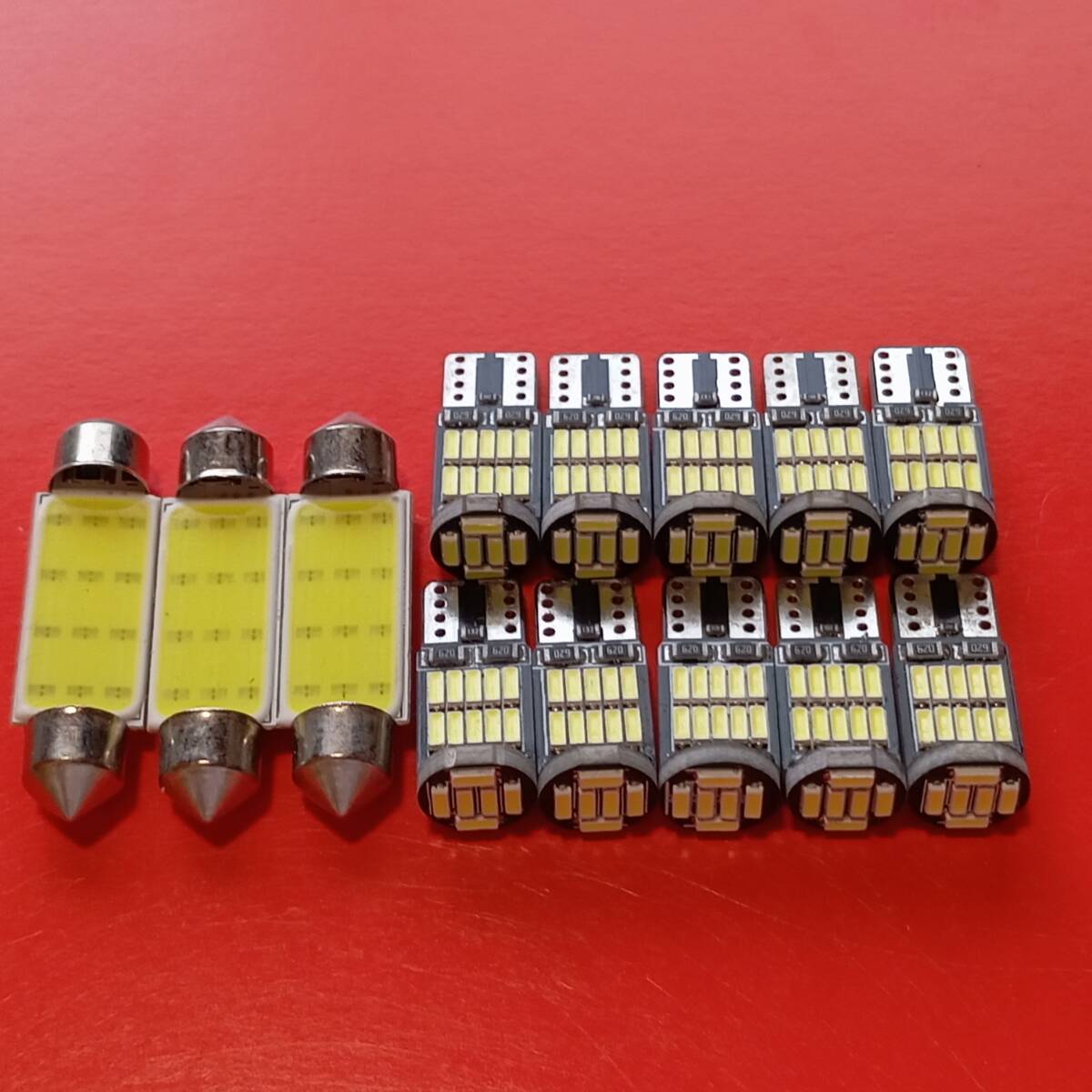 W463 Gクラス 後期 爆光 T10 LED ルームランプ キャンセラー内蔵 13点セット ホワイト メルセデスベンツ /26/t42拍卖