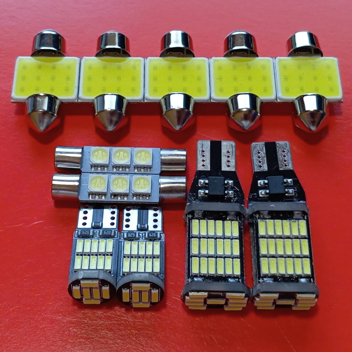 KE系 CX-5 超爆光!T10 LED ルームランプ バックランプ ナンバー灯 11個セット マツダ /45/26/f3/t31拍卖