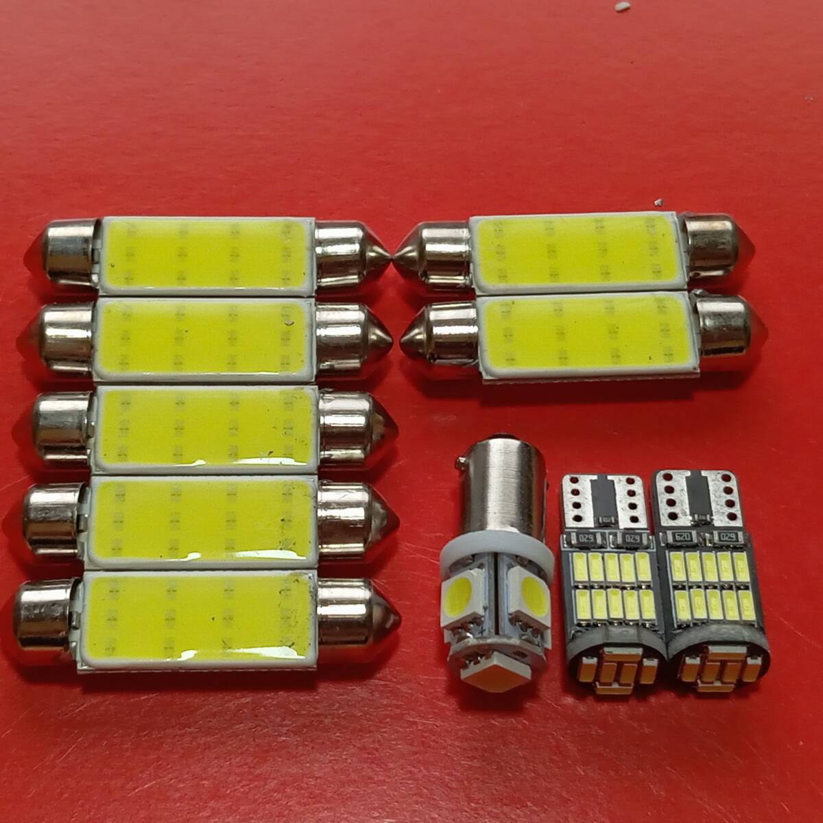 ボルボ SB V70 2代目 超爆光!T10 LED ルームランプ 10点セット キャンセラー内蔵 ホワイト /26/t42拍卖