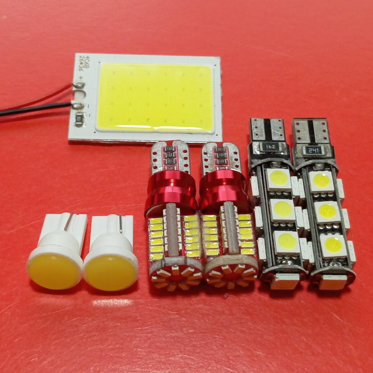 HG21S セルボ 超爆光!T10 LED ルームランプ 7個セット スズキ /c24/13/57/c1拍卖