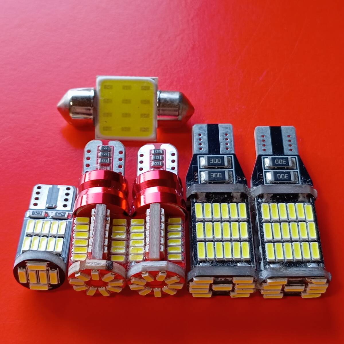 エッセ カスタム L235S L245S 超爆光! T10 LED ルームランプ バックランプ ナンバー灯 6個セット ホワイト ダイハツ /45/57/34/t31拍卖