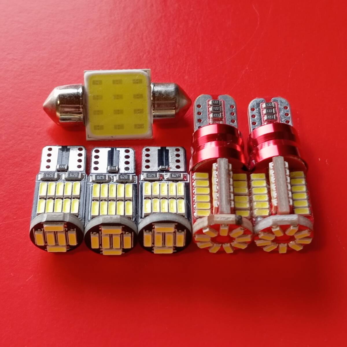 ZE1 リーフ 超爆光!T10 LED ルームランプ バックランプ 6個セット ホワイト 日産 /57/26/t31拍卖