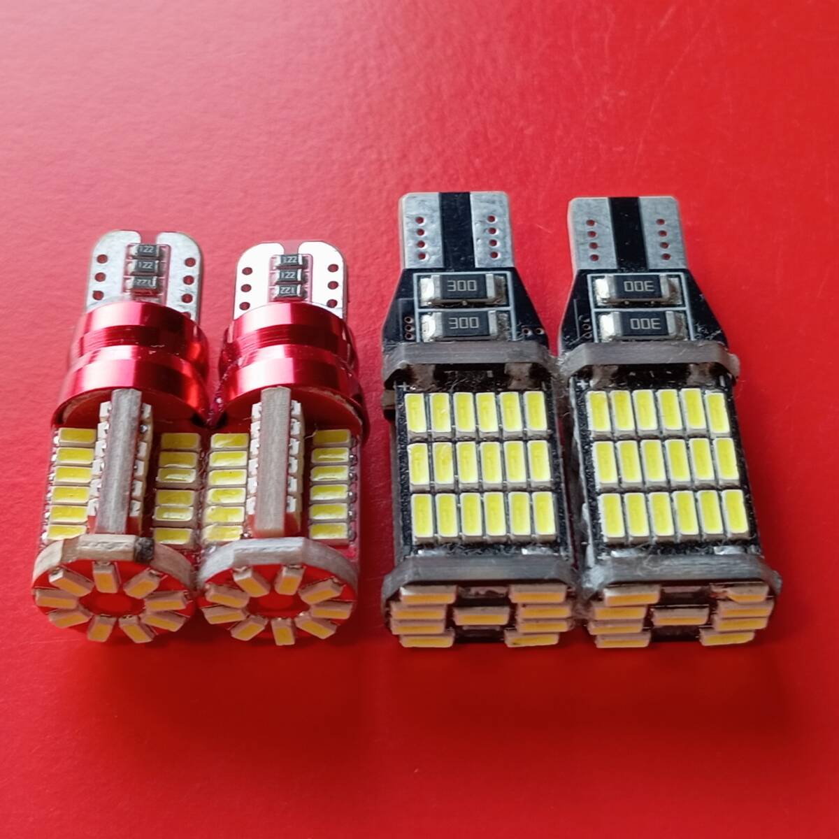 MH34S ワゴンR スティングレー爆光!バックランプ スモール ポジション球 t10 LED 4点セット ホワイト /45/57拍卖