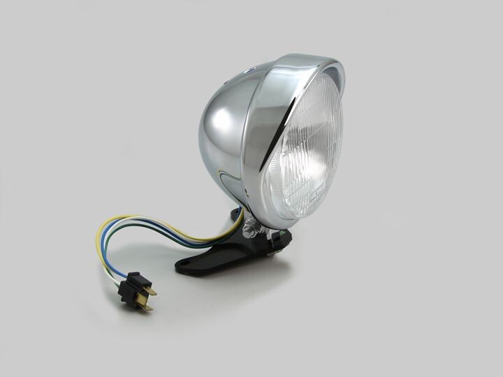 レブル250/REBEL250(17-19/MC49)用 5.5ベーツバイザー・ヘッドライトkit(メッキ)|ハリケーン拍卖