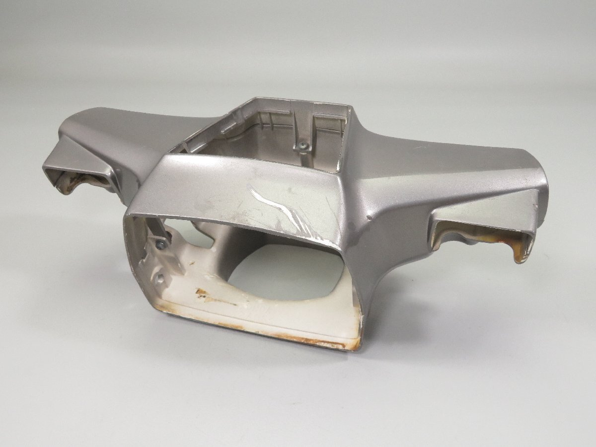 ■スーパーカブ90カスタム/HA02 セル付 純正 ハンドルカバー/メーターカバー 上下 シルバー/銀 検 ノーマル カスタム 3 C50 AA01 C70 C90拍卖