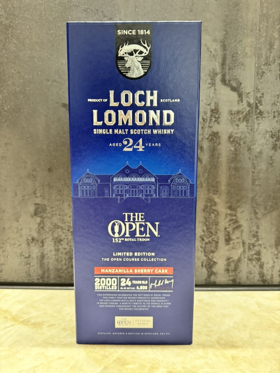 希少 限定 ロッホーローモンド24年 全英オープンゴルフ2024コースコレクション シングルモルト スコッチ Scotch ハイランド拍卖