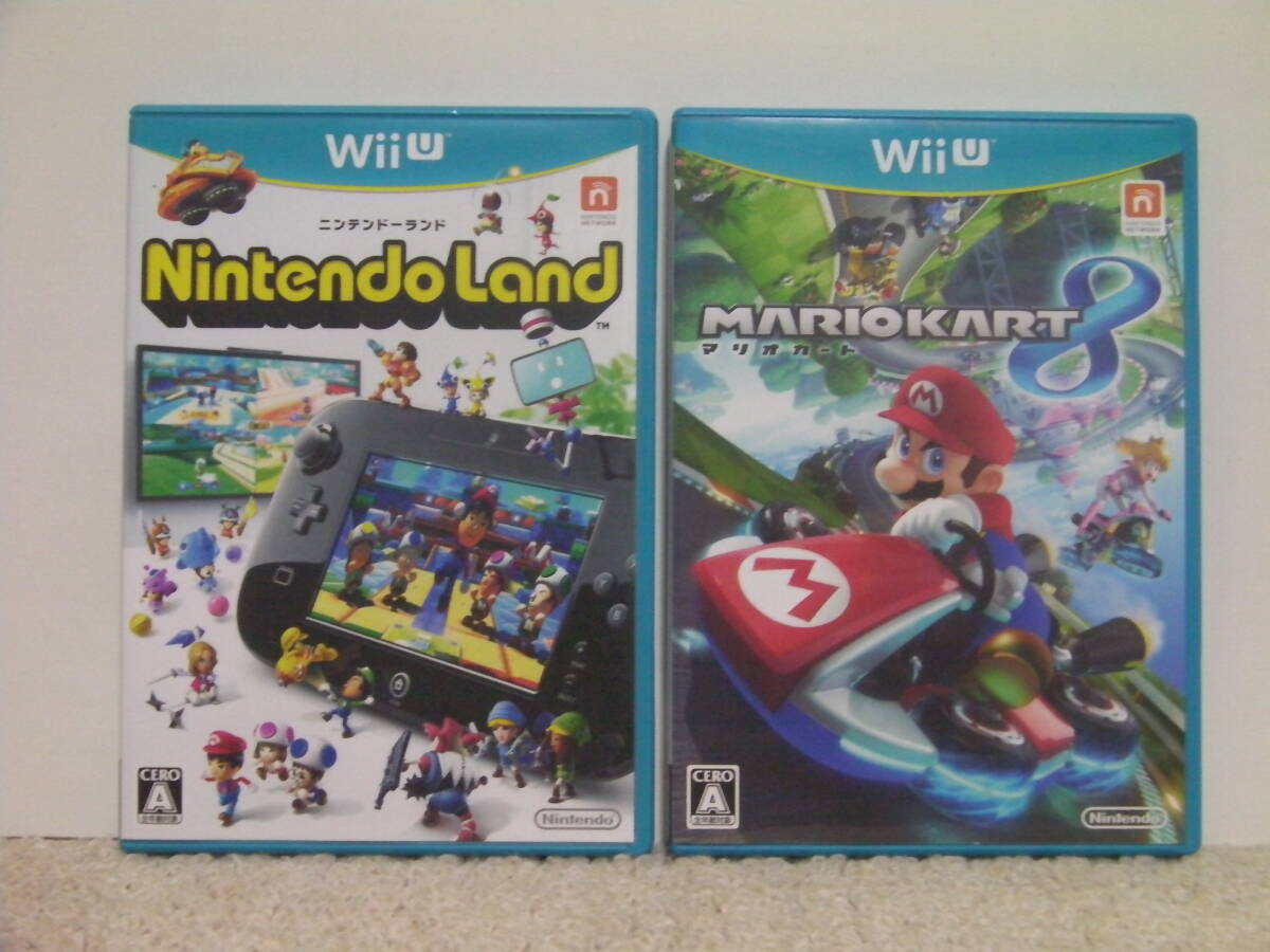 ■■ 即決!! WiiU マリオカート8・ニンテンドーランド Mario Kart 8・Nintendo Land/ NINTENDO WiiU■■拍卖