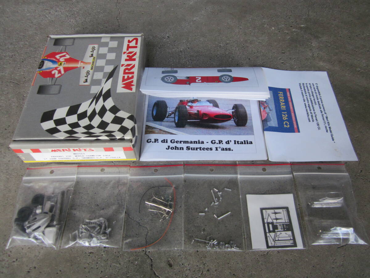 メリキット★1/43 フェラーリ 158 ドイツ/イタリアGP 1964 ワールドチャンピオン拍卖