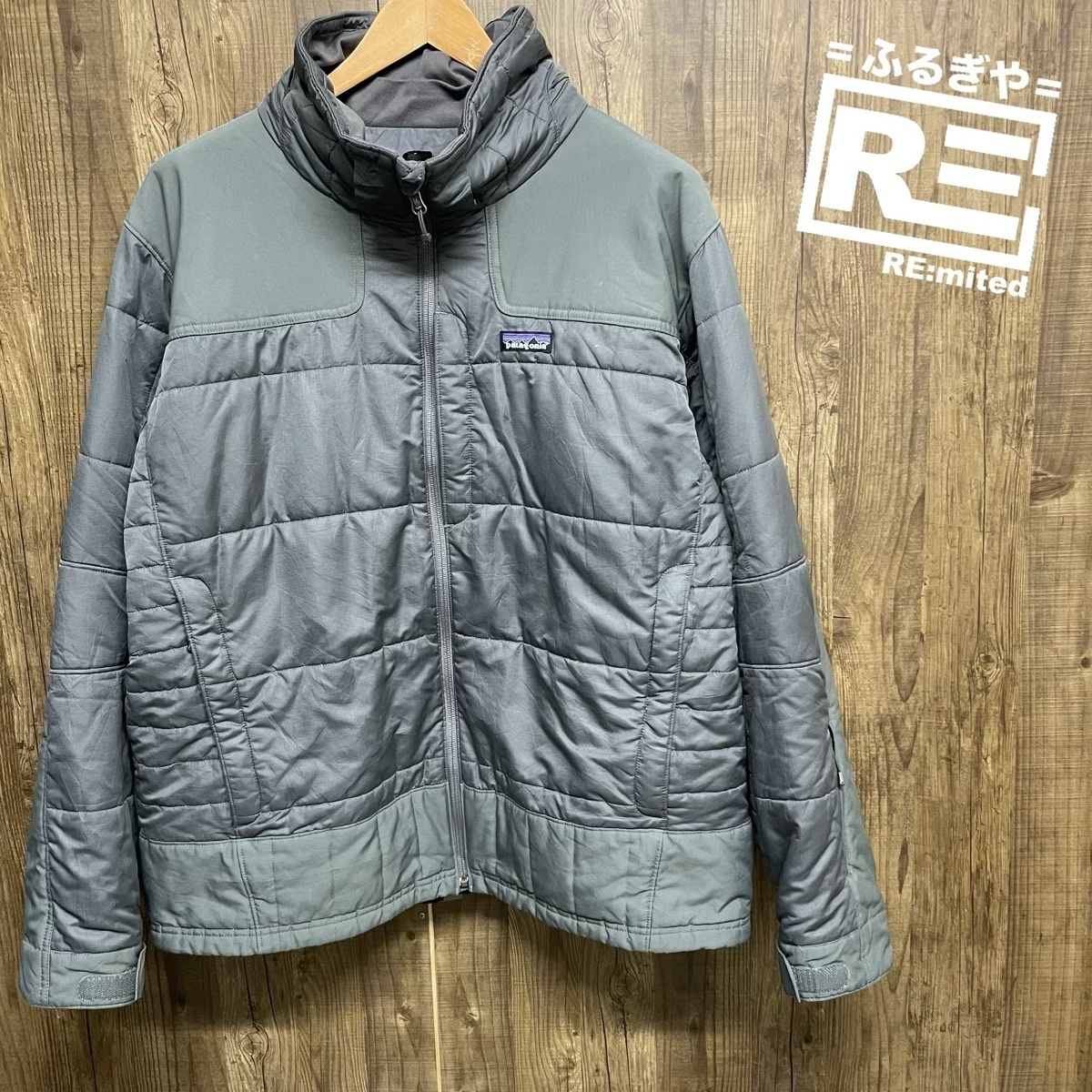 古着 L patagonia パタゴニア 中綿ジャンパー 2776 アウトドア拍卖
