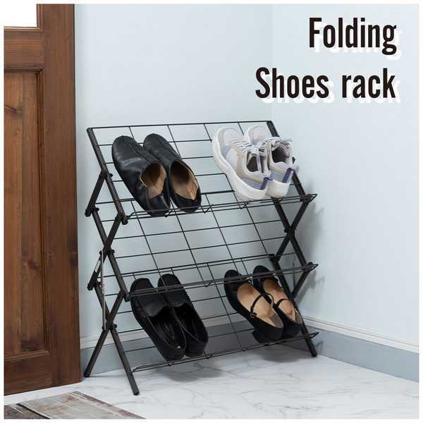 シューズラック 靴 くつ ラック シューズ スリム 玄関 収納 すっきり シンプル ダークグレーブラック拍卖