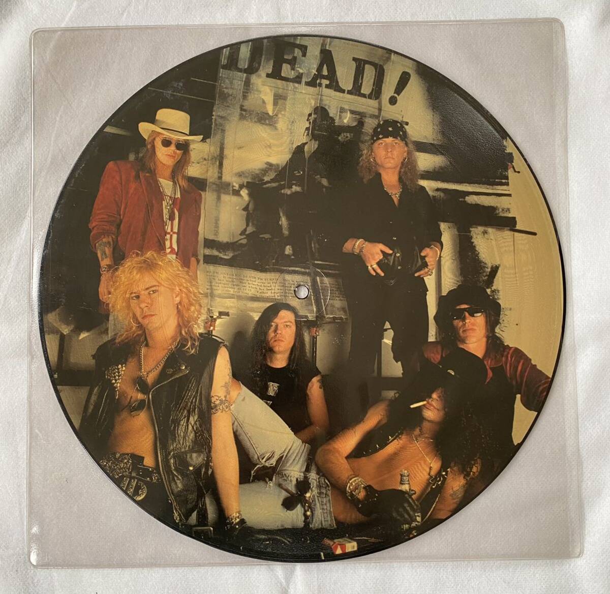 限定ピクチャーLP☆GUNS N’ ROSES ‘DON’T CRY’☆ ガンズ・アンド・ローゼズ / 1991年 / シングル / HR/HM / レコード拍卖