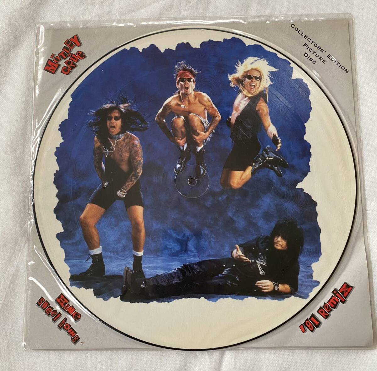限定ピクチャーLP☆MOTLEY CREW ‘HOME SWEET HOME ’91 REMIX’☆ モトリー・クルー / 1991年 / シングルカット集 / HR/HM / レコード拍卖