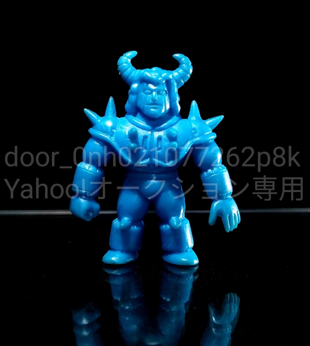 ☆当時物 ゆでたまご キン肉マン バッファローマン プロテクター (青) キン消し 消しゴム ミニフィギュア 拍卖