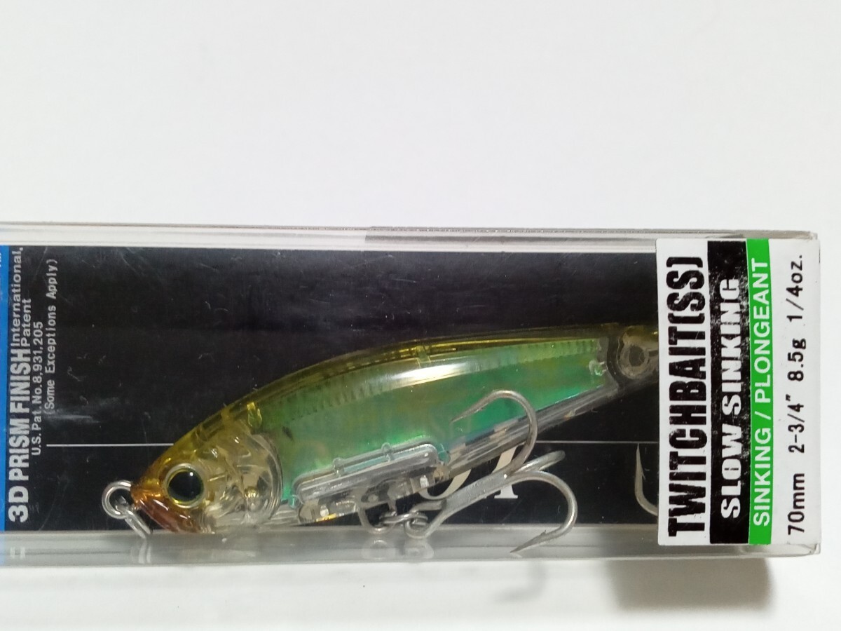 YO-ZURI・ヨーヅリ / トゥイッチベイト70SS【未使用】拍卖