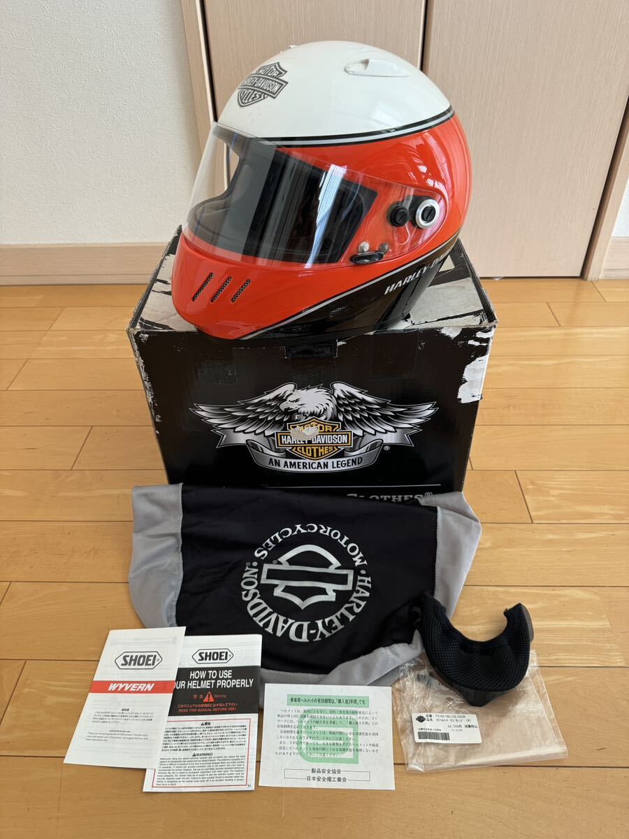 美品 ハーレー純正 ショウエイ ワイバーン Mサイズ拍卖