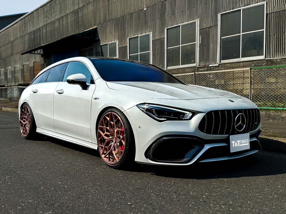 20インチ 4本セット T&T forged 鍛造 ホイール ベンツ 全車種に対応 CLA CLA45 X188 C188 CLE C236 A236 c257 等にオーダーで作製します拍卖