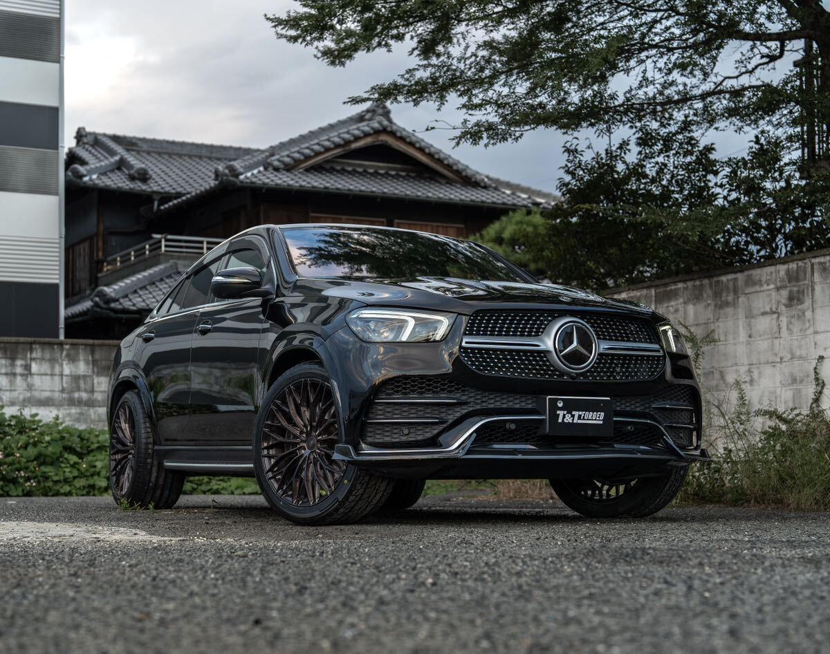 24インチ 4本セットT&T forged 鍛造 ホイール ベンツ AMG 全車種に対応 GLA GLB GLC GLE クーペ W167 C167 w166 等にオーダーで作製 pcd112拍卖